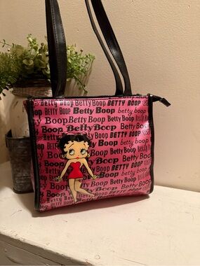 Vintage 90s Betty Boop Tote Bag 14x12 1997 EUC